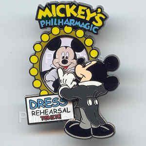 WDW - Mickey - Mickeys Philharmagic - Dress Rehearsal Tonite - Artist Proof