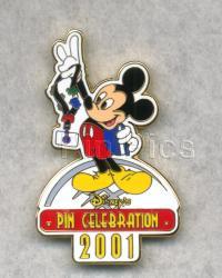WDW - Mickey Mouse - Pin Celebration 2001