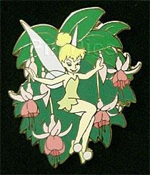 Disney Auctions - Tinker Bell Among Flowers - P.I.N.S.