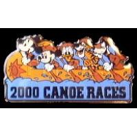 TDR - Mickey, Minnie, Donald, Tigger & Goofy - Cast Canoe Races 2000 - TDL