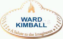 A Salute to the Imagineers Name Tag (Ward Kimball)