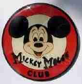 Mickey Mouse Club - 5 Pin Framed Set - Logo