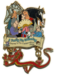 WDW - Mulan Family - Family Pin Gathering