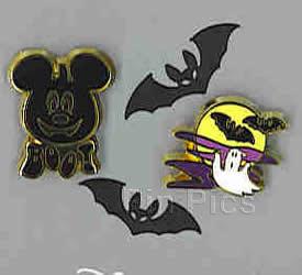 JDS - Jack O Lantern & Ghost - Halloween 2004 - Mini 2 Pin Set