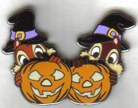 JDS - Chip & Dale - Pumpkin Peek-a-boo - Halloween 2004