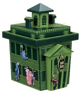 Haunted Mansion Pin Storage House
