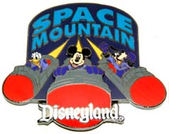 DL - Space Mountain 2001 (Donald Duck/ Mickey Mouse / Goofy)