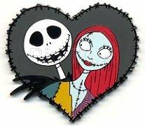Disney Auctions - Jack and Sally Heart