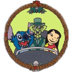 Haunted Mansion Lilo and Stitch in Doom Buggy