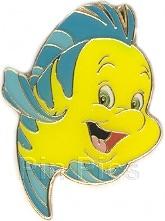 Ariel Summer Fun Pin Set (Flounder)