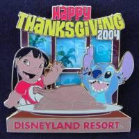 DLR - Happy Thanksgiving 2004 (Lilo and Stitch) - Outsize Prototype # 3 - Gold Metal