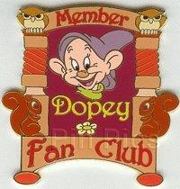Disney Auctions - Dopey - Fan Club - P.I.N.S