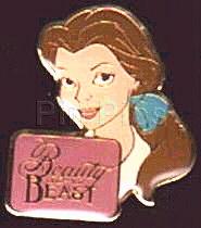 Belle 'Beauty and the Beast' Pin