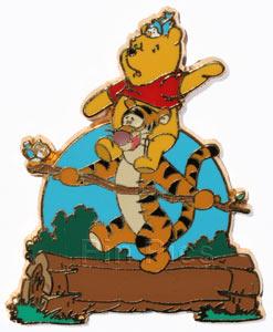 Disney Catalog - Personalized Pin (Pooh & Tigger)