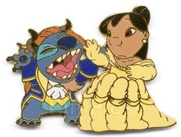 Disney Auctions - Lilo and Stitch as Belle & Beast