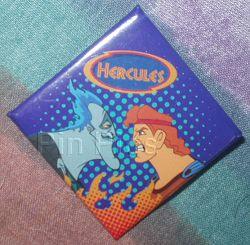 Button - Hercules & Hades Stare Down 