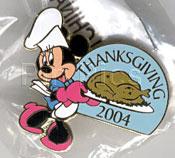 DL -  Minnie Mouse - Thanksgiving 2004 - Cast Exclusive
