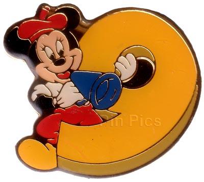 Larger 1999 Year Characters Pin - (Minnie / 9) - Bucket Hat