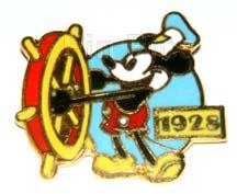 Mickey Mouse Roles - Steamboat Willie 1928