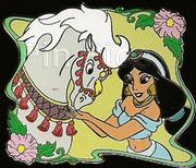 Disney Auctions - Jasmine with Horse