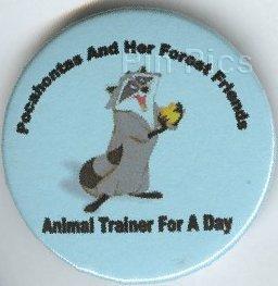 Animal Trainer For A Day Meeko Button