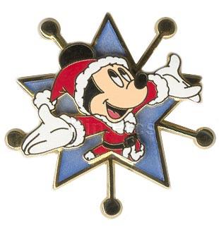 JDS - Mickey Mouse - Santa - Blue Star - Christmas 2004