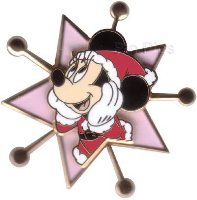 JDS - Minnie Mouse - Santa - Pink Star - Christmas 2004