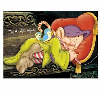 WDW - Sleeping Dopey - Greeting Card - Spectacle of Pins 2004