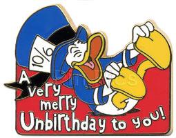 DLR - Donald Duck - A Very Merry Unbirthday To You! - Cast Lanyard Series 3