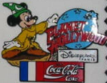 Bootleg - DLRP, Planet Hollywood & Coca Cola (Sorcerer Mickey)