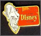 Save Disney SaveDisney.com Orange Store Pin