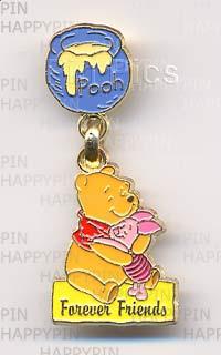 Sedesma - Winnie the Pooh & Piglet Hug (Dangle)