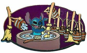 Disney Auctions - Stitch Bathing & Fantasia Brooms