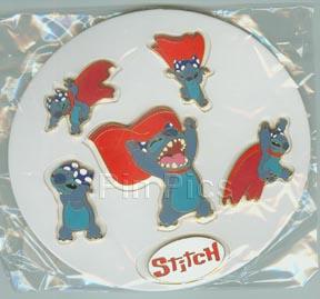 Disney Auctions - Superhero Stitch (6 Pin Set)
