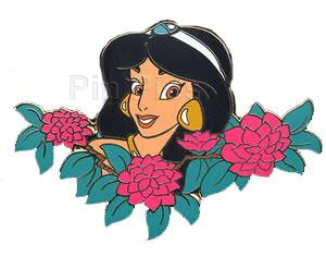 Disney Auctions - Jasmine Among Flowers - P.I.N.S.