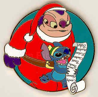 Disney Auctions - Stitch with Jumbaa as Santa