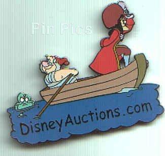 Disney Auctions - Captain Hook & Mr. Smee on DA Logo (GWP)