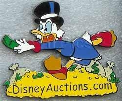 Disney Auctions - Scrooge McDuck on DA Logo (GWP)