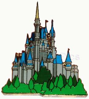 Celebrate the Future Land to Land (Framed Pin Set) - Tokyo Disneyland Castle