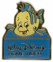 Walt Disney Home Video - The Little Mermaid - flounder