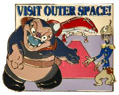 Disney Auctions - Jumbaa & Pleakley Space Travel