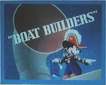 DCL - Pin Trading Under the Sea - Boat Builders (Admiral Mickey)