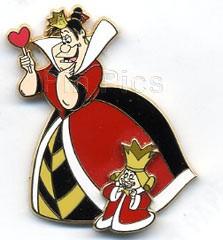 DLR - Alice in Wonderland - Queen & King of Hearts
