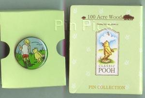 Classic Pooh – 100 Acre Wood Collection (Christopher Robin w/ Pooh & Piglet)
