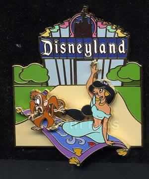 DisneyPins.com - Disneyland Marquee (Jasmine)