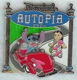 DisneyPins.com - Disneyland Autopia (Lilo and Stitch)