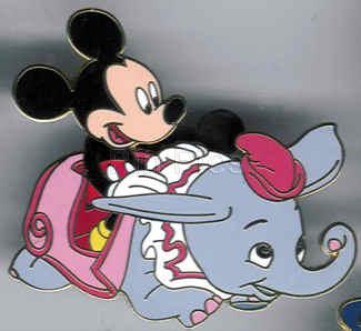 DisneyPins.com - WDW - Dumbo Ride (Mickey)