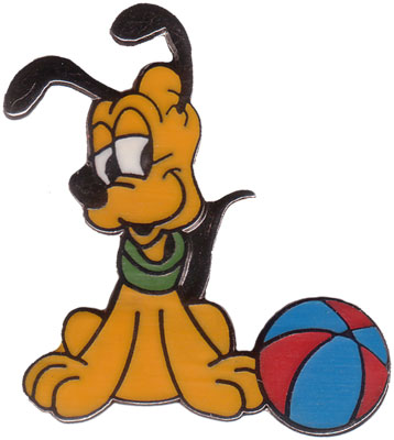 Baby Pluto with Ball