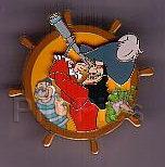 DLRP - Captain Hook, Mr Smee & Tick-Tock (Mystery Pin)