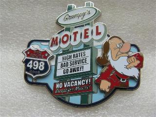 WDW - Pin Route 498 - Grumpy's Motel